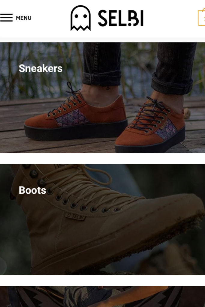 Selbi botas y zapatillas web