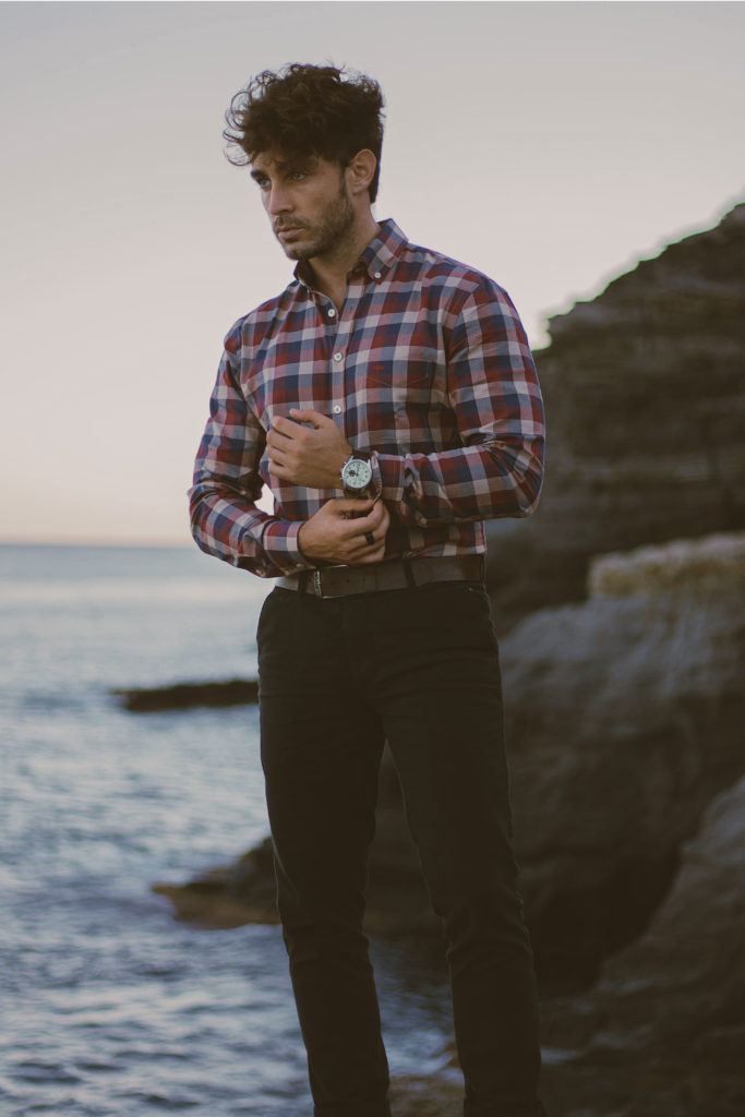 Outfit de primavera Fynch Hatton camisa cuadros vintage