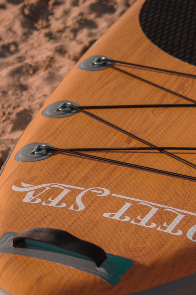 Tabla Paddle Surf Hinchable efecto madera